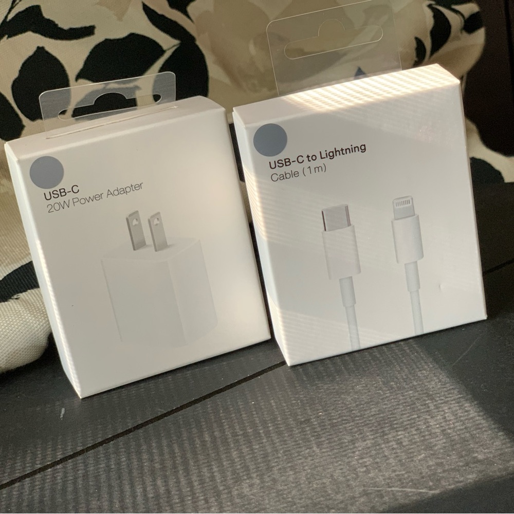 20W Power Adapter & Lighting Cable 1m